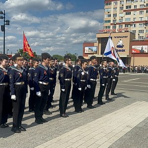 Парад Победы на площади Мира